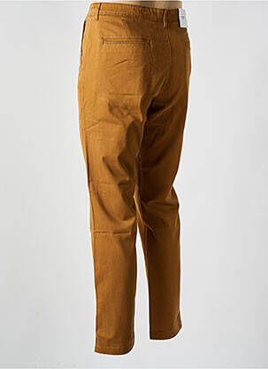 Pantalon chino tissage popeline taille normale marron JACK & JONES homme