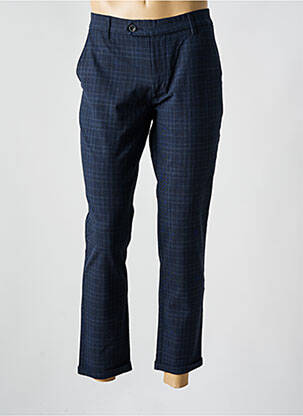Pantalon chino tissage chiné taille normale bleu JACK & JONES homme