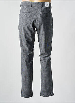 Pantalon chino tissage chiné taille normale gris JACK & JONES homme