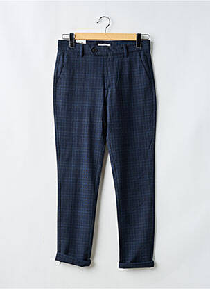 Pantalon chino tissage chiné taille normale bleu JACK & JONES homme