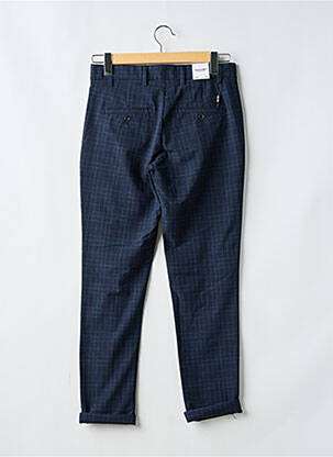 Pantalon chino tissage chiné taille normale bleu JACK & JONES homme