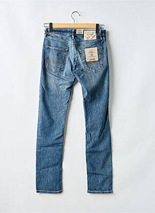 Jeans coupe slim fermeture boutonnée sur le devant taille normale bleu JACK & JONES homme