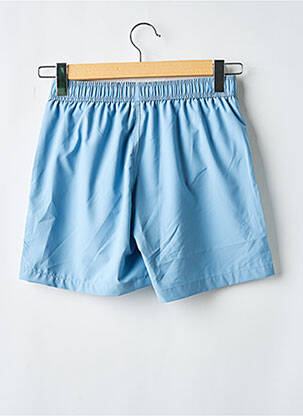 Short de bain effet matière satinée bleu clair KULTE homme