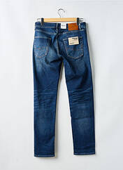 Jeans coupe droite bleu JACK & JONES pour homme seconde vue