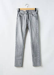 Jeans coupe slim gris JACK & JONES pour homme seconde vue