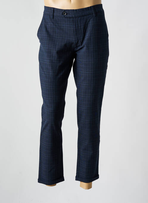 Pantalon chino tissage chiné taille normale bleu JACK & JONES homme