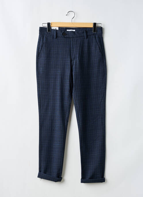 Pantalon chino tissage chiné taille normale bleu JACK & JONES homme