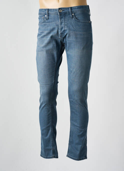 Jeans coupe slim bleu JACK & JONES pour homme