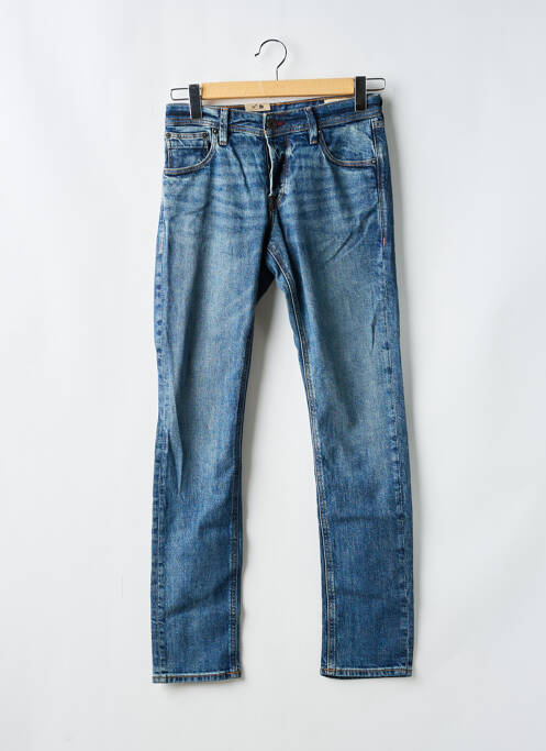 Jeans coupe slim bleu JACK & JONES pour homme