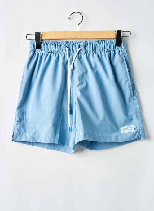 Short de bain bleu clair KULTE pour homme
