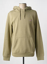 Sweat-shirt à capuche broderie manches longues vert DICKIES homme
