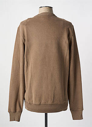 Sweat-shirt broderie manches longues marron DICKIES homme