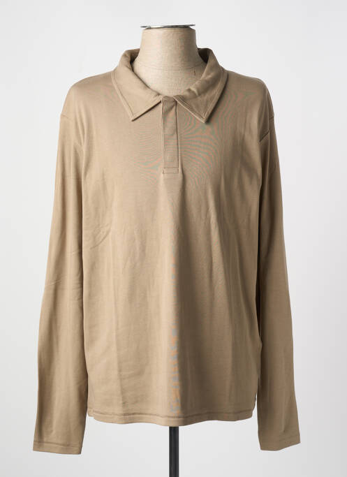 Polo beige JACK & JONES pour homme
