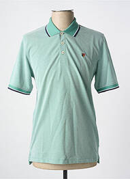 Polo stretch manches courtes vert JACK & JONES homme