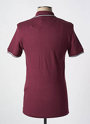 Polo stretch manches courtes rouge LYLE & SCOTT homme