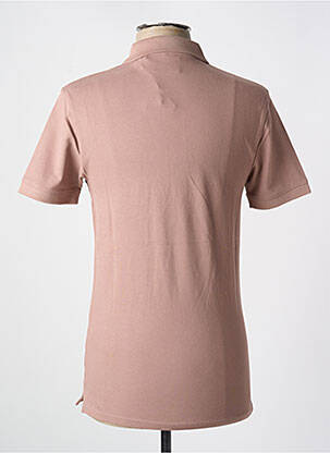 Polo stretch manches courtes rose clair LYLE & SCOTT homme