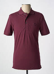 Polo stretch manches courtes violet LYLE & SCOTT homme