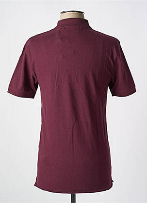 Polo stretch manches courtes violet LYLE & SCOTT homme