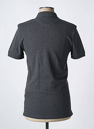 Polo tissage chiné manches courtes gris LYLE & SCOTT homme