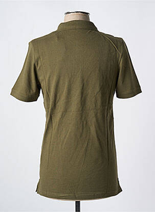 Polo stretch manches courtes vert JACK & JONES homme