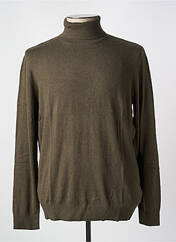 Pull col roulé vert JACK & JONES pour homme seconde vue