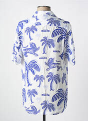 Chemise manches courtes bleu KULTE pour homme seconde vue