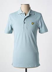 Polo bleu LYLE & SCOTT pour homme seconde vue
