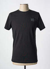 T-shirt noir HELVETICA pour homme seconde vue