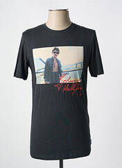 T-shirt noir JACK & JONES pour homme seconde vue