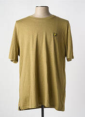 T-shirt vert LYLE & SCOTT pour homme seconde vue