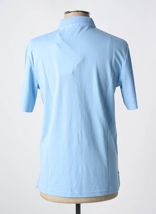Polo stretch manches courtes bleu JACK & JONES homme