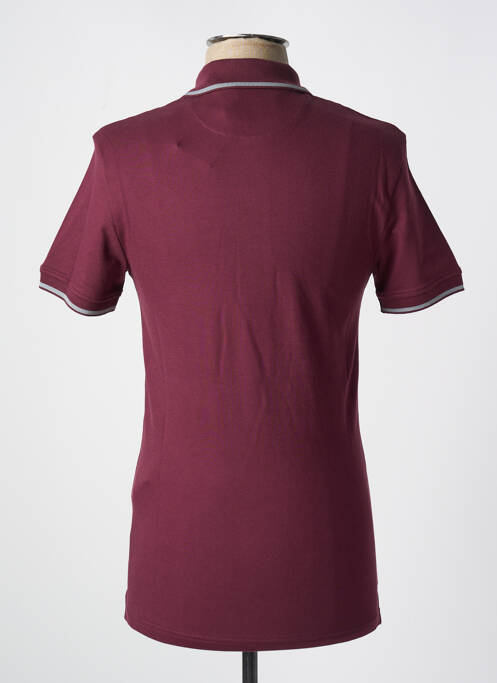 Polo stretch manches courtes rouge LYLE & SCOTT homme