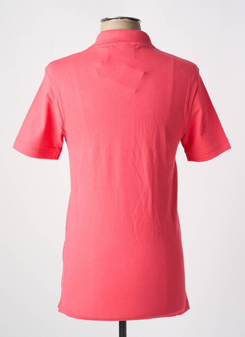 Polo stretch manches courtes rose LYLE & SCOTT homme