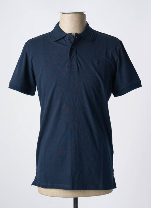 Polo bleu JACK & JONES pour homme