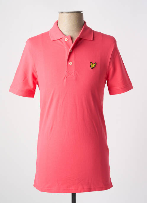 Polo rose LYLE & SCOTT pour homme