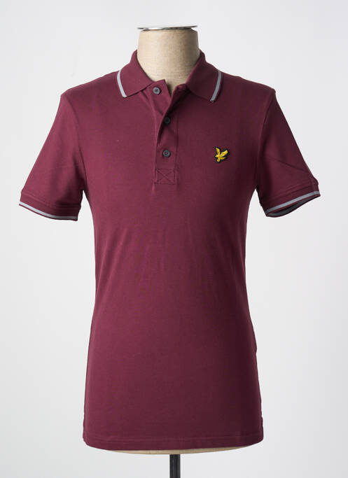 Polo rouge LYLE & SCOTT pour homme