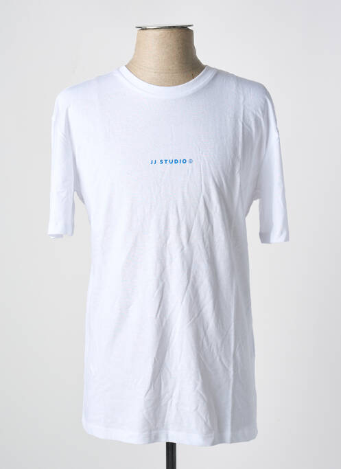 T-shirt blanc JACK & JONES pour homme