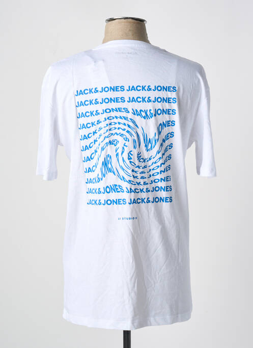 T-shirt blanc JACK & JONES pour homme