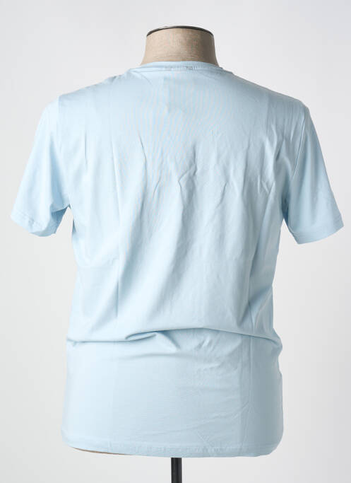 T-shirt bleu HELVETICA pour homme