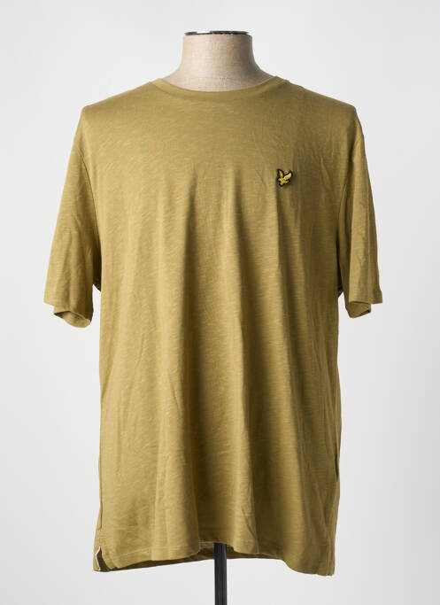 T-shirt vert LYLE & SCOTT pour homme