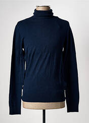 Pull col roulé bleu fonce JACK & JONES pour homme seconde vue