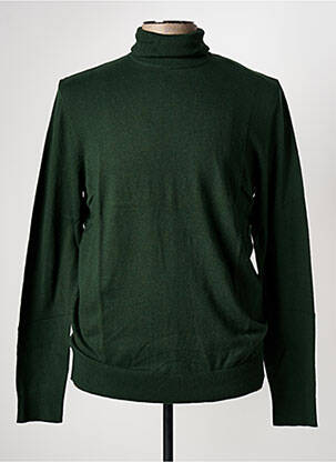 Pull col roulé vert JACK & JONES pour homme
