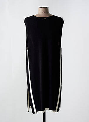 Robe mi-longue sans manche sans manche noir LOLA CASADEMUNT femme