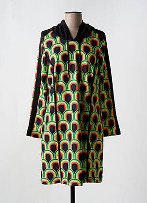 Robe courte manches longues manches longues noir MERI & ESCA femme