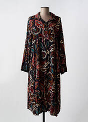 Robe mi-longue noir FRANCK ANNA pour femme seconde vue