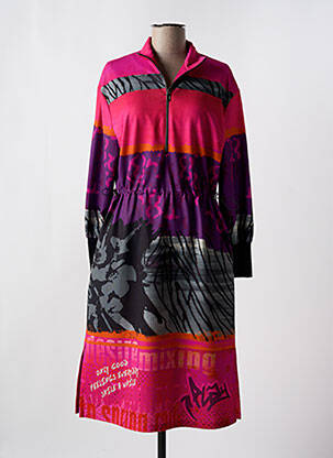 Robe mi-longue rose TUZZI pour femme