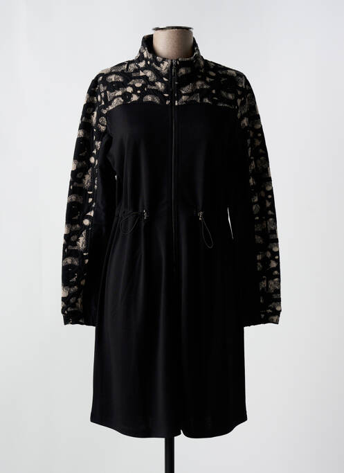 Robe mi-longue noir EVER SASSY pour femme