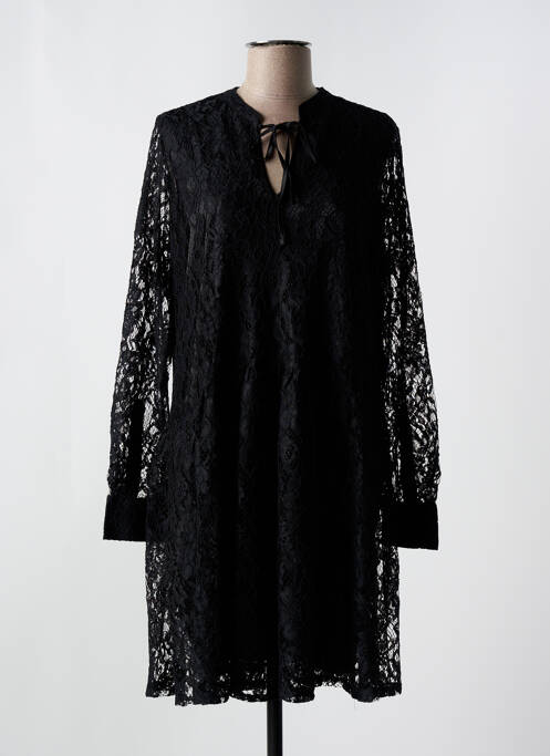 Robe mi-longue noir MARC AUREL pour femme