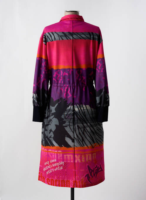 Robe mi-longue rose TUZZI femme