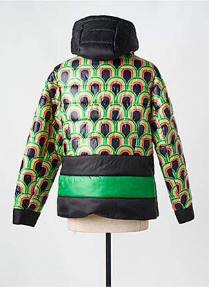 Doudoune manches longues a capuche vert MERI & ESCA femme